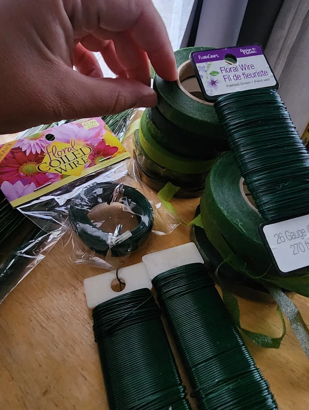 Floral Wire and Tape Set